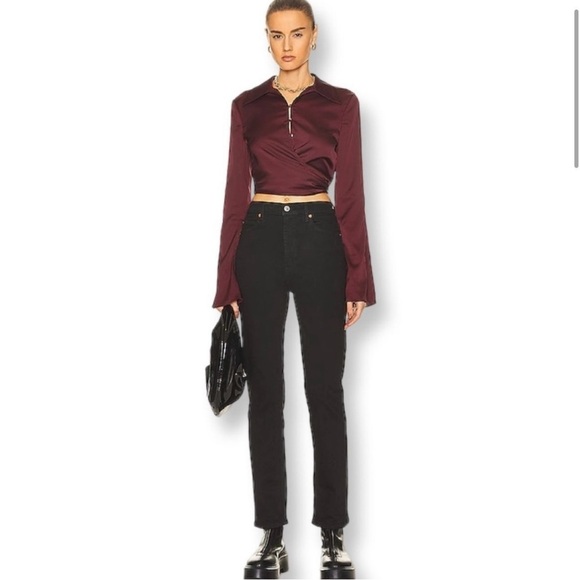 RE/DONE Revolve 70s Original Straight
Black Jeans 29 NWT - Picture 1 of 8